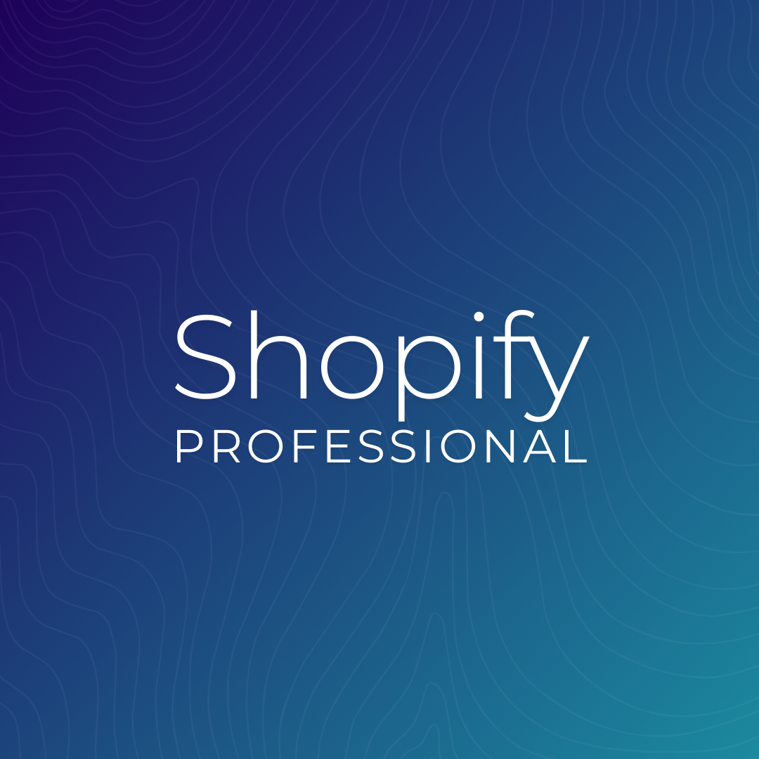 Shopify Store Creation - Professional Plan