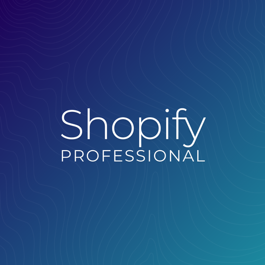 Shopify Store Creation - Professional Plan