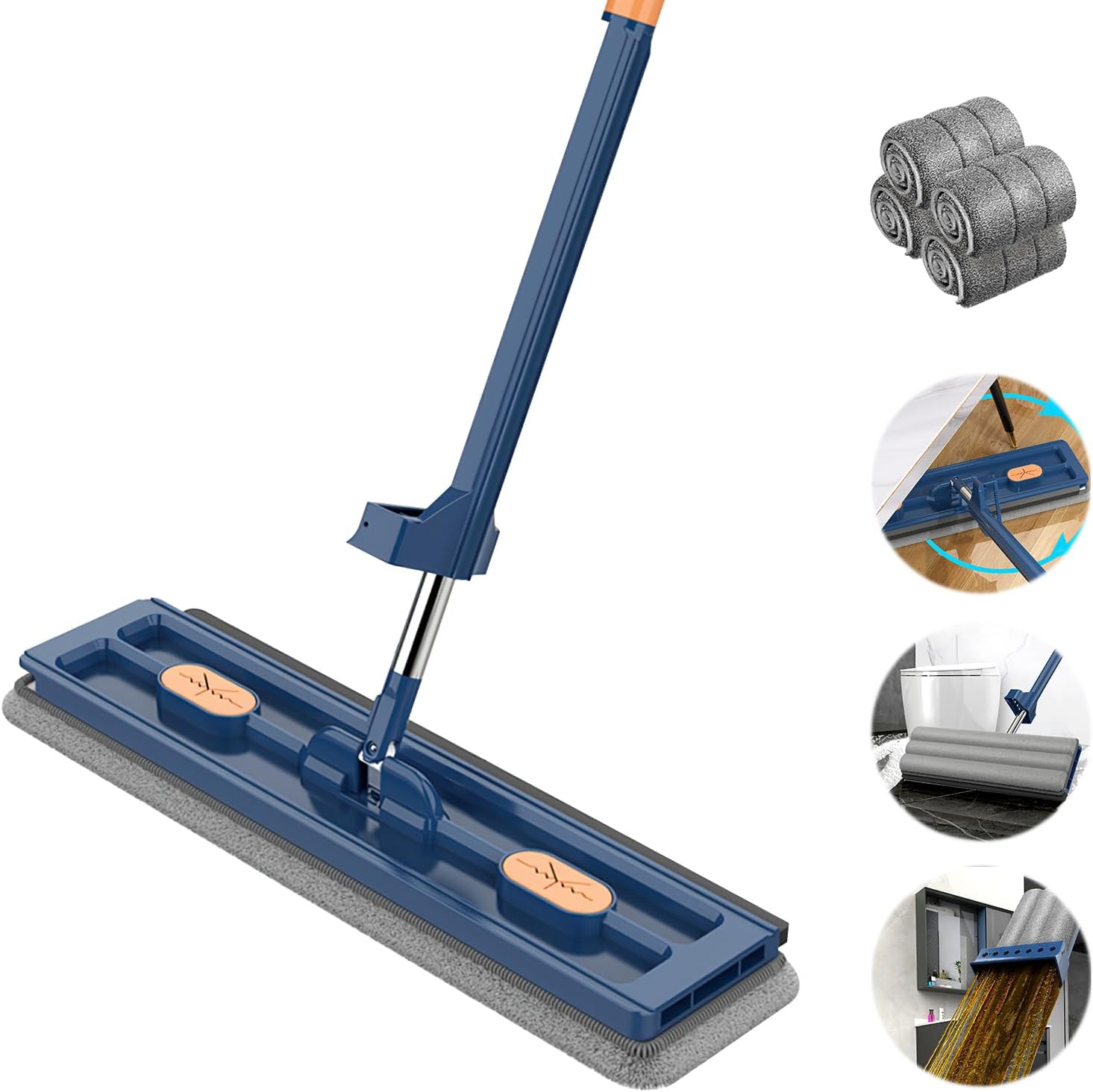 360° Adjustable Flat Mop – EcomTushar