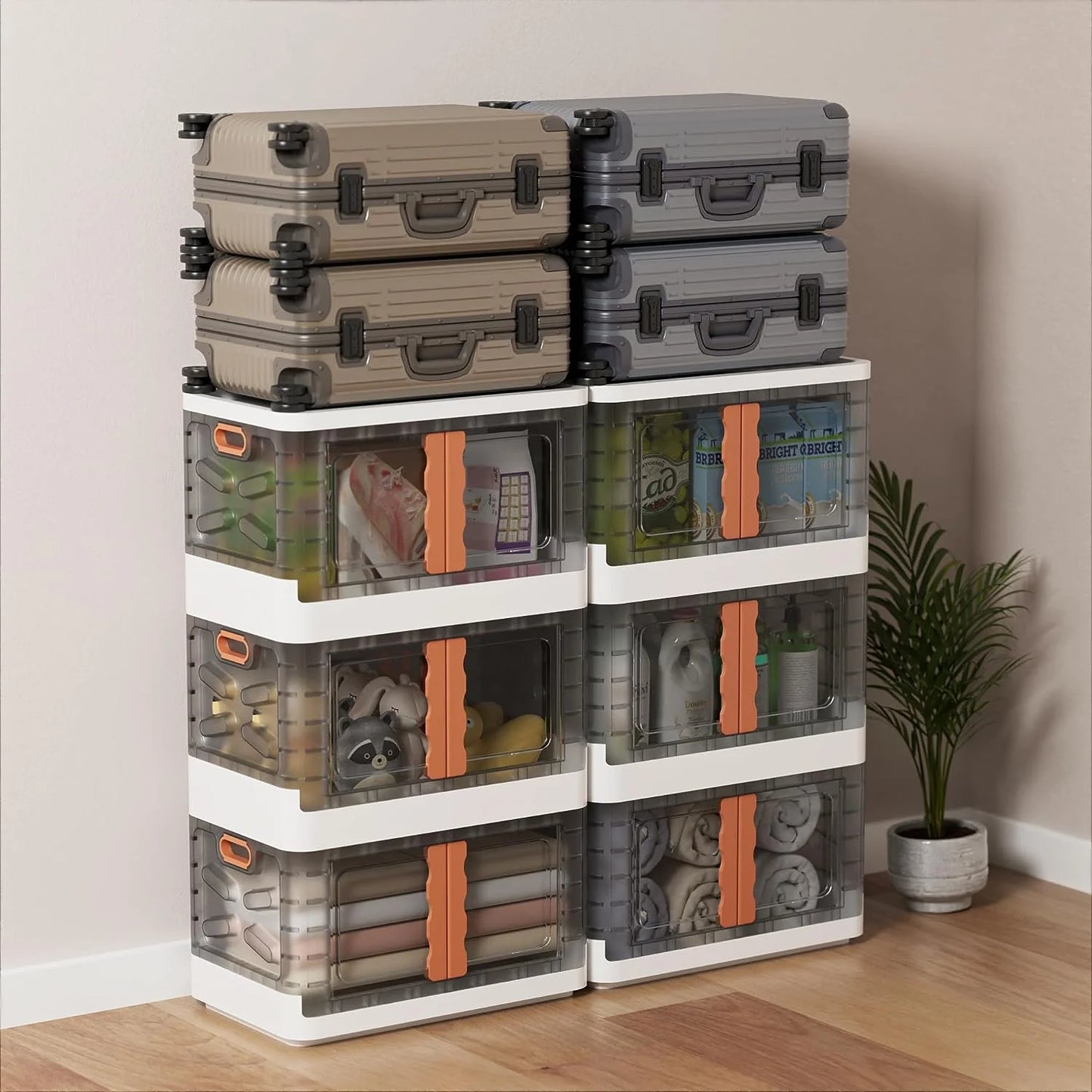 SpaceOrganizer™ - Storage Bins - 80L SET