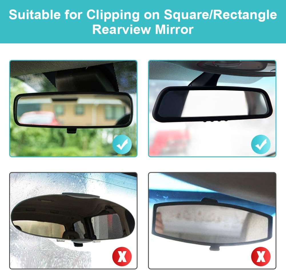 Rearview Mirror Phone Holder